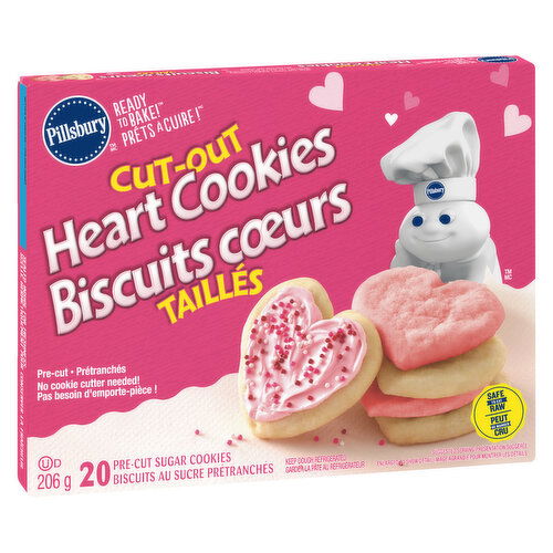 Pillsbury - Cut-Out Heart Sugar Cookies