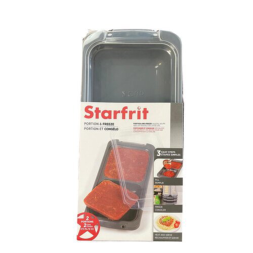 Starfrit - Portion and Freeze - 2 Cups