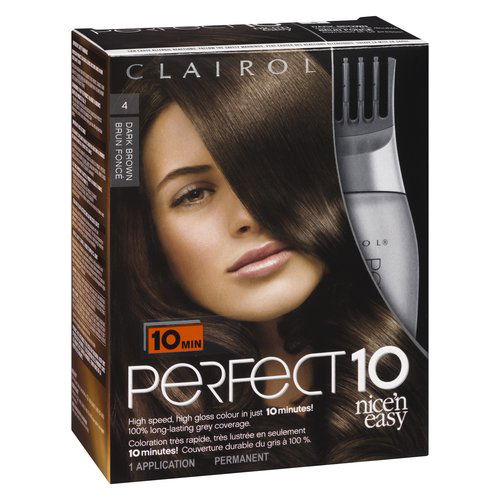 CLAIROL - Nice n Easy Perfect 10 - Dark Brown 4