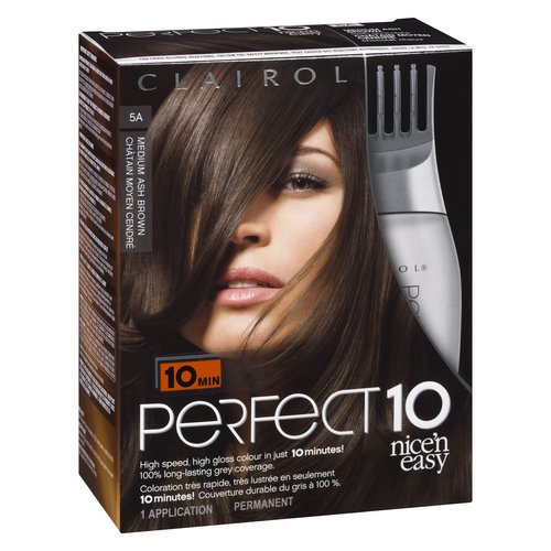 CLAIROL - Nice'n Easy Perfect 10 - 5A Medium Ash Brown