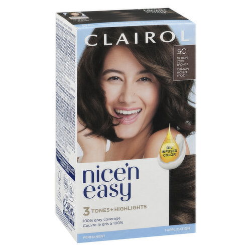 Clairol - Nice n Easy - 5C Medium Cool Brown