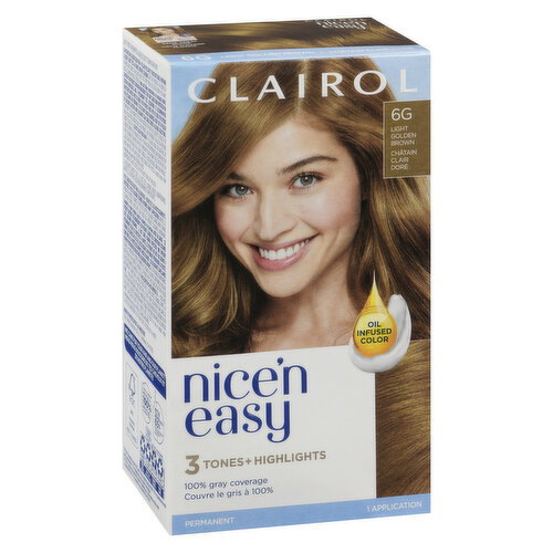 CLAIROL - Nice n Easy - 6G Light Golden Brown
