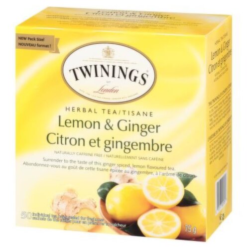 TWININGS - Lemon & Ginger