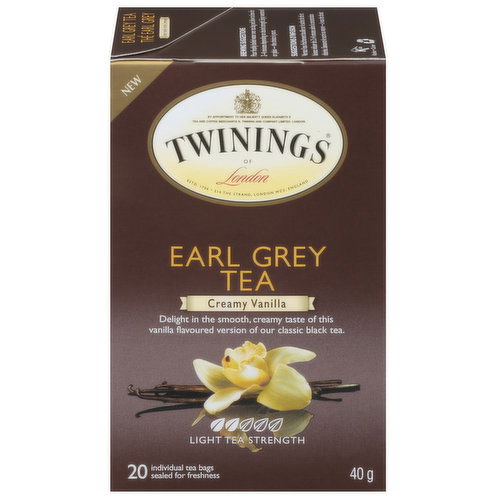 Twinings - Tea Earl Grey Creamy Vanilla