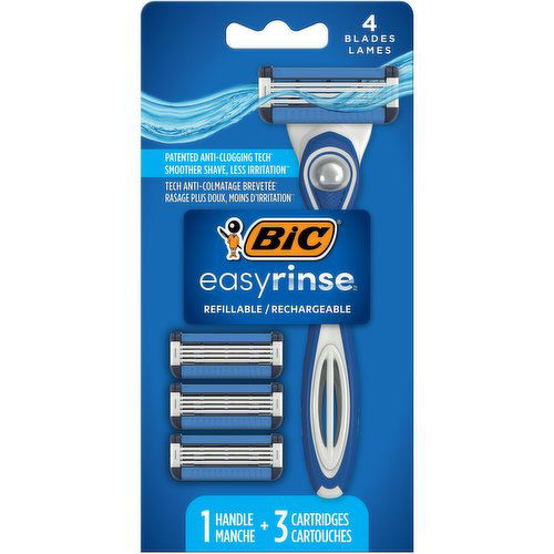 Bic - Shaver Easyrinse Hybrid Men