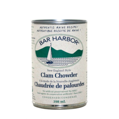 Bar Harbor - Clam Chowder New England Style