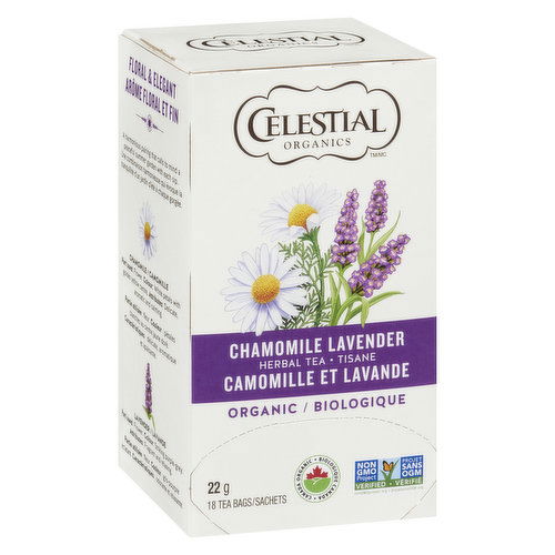 Celestial Seasonings - Chamomile & Lavender Herbal Tea Organic