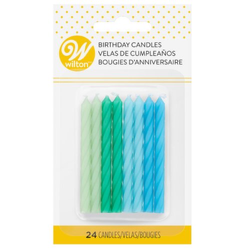 Wilton - Birthday Candles, Cool Ombre