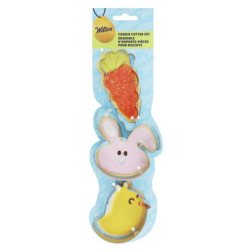 Wilton - Easter Metal Cookie Cutter Set