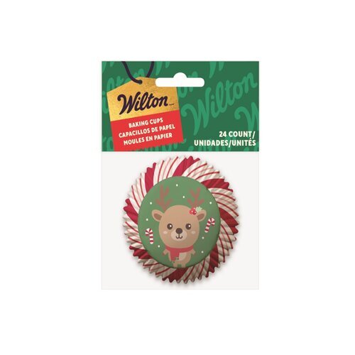 wilton - Xmas Reindeer Baking Cups