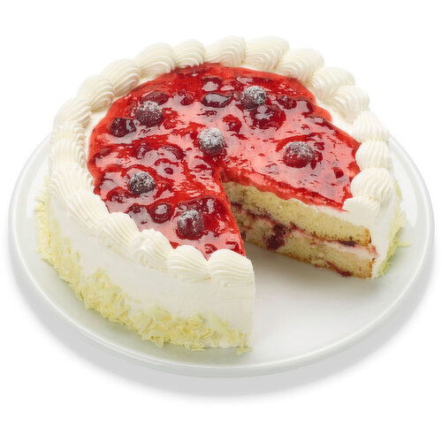 Bake Shop - Cranberry White Chocolate Cake 8in