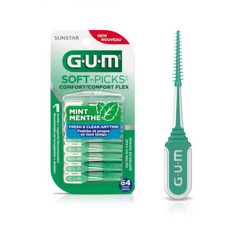 Gum - Soft Picks Comfort Flex, Mint