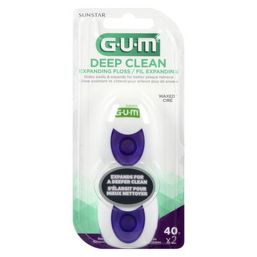 Gum - Deep Clean Expanding Floss