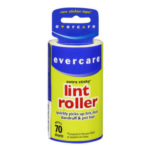 MR CLEAN - Evercare Extra Sticky Lint Roller