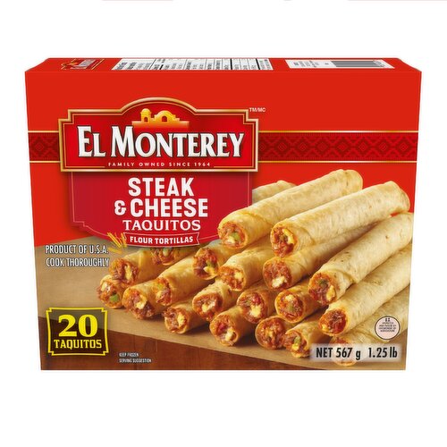 El Monterey - Steak and Cheese Taquitos