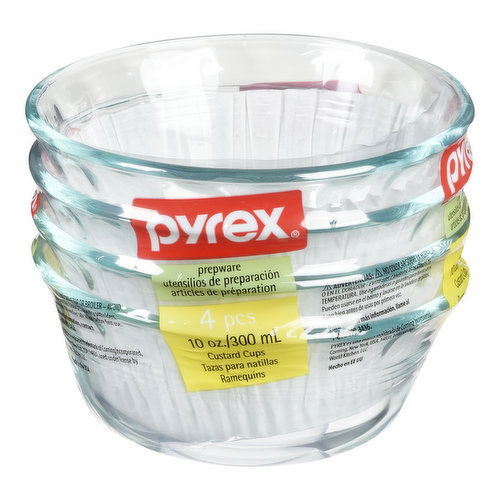 Pyrex - Prepware Glass Bowl Set - 4 Piece