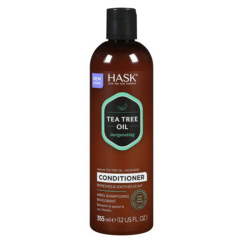 HASK - Tea Tree Oil $ Rosemary Invigorating Conditioner.