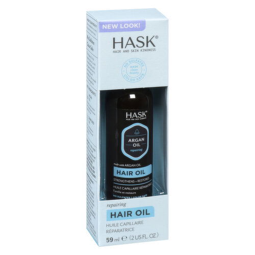 HASK - Argan Oil Repairing Shine Hair Oil