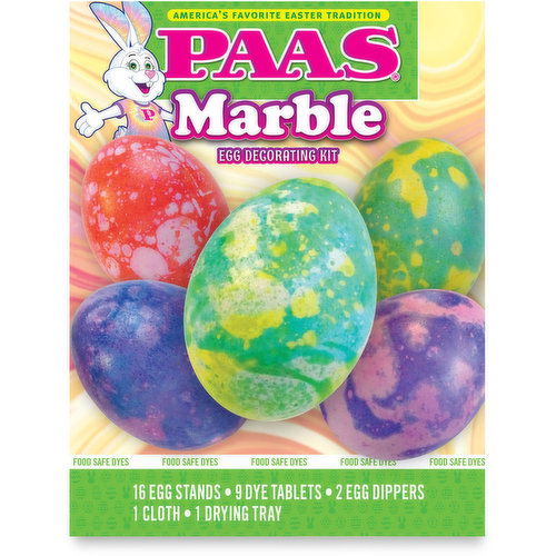 Paas - Marble Egg Decorating Kit