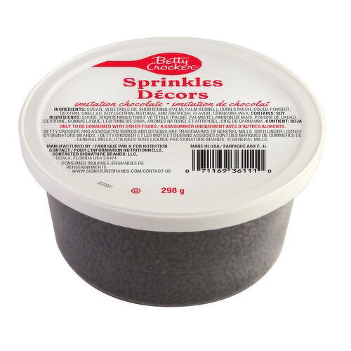 Betty Crocker - Decorating Sprinkles Imitation Chocolate