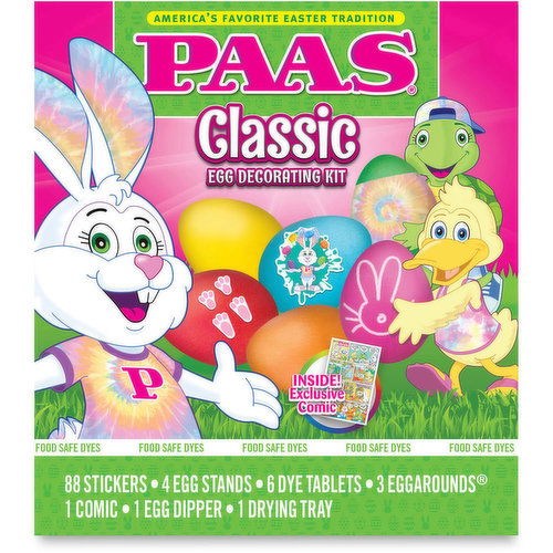 PAAS - Classic Egg Decorating Kit