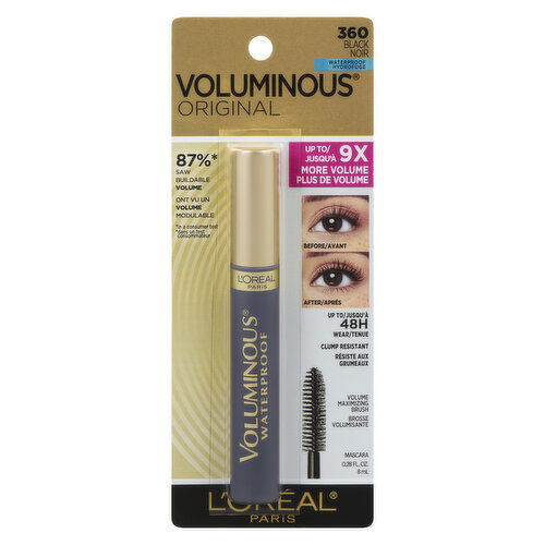 L'oreal - Voluminous Waterproof Mascara - Black