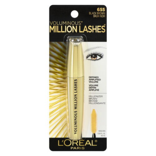 L'Oreal - Mascara, Black Brown