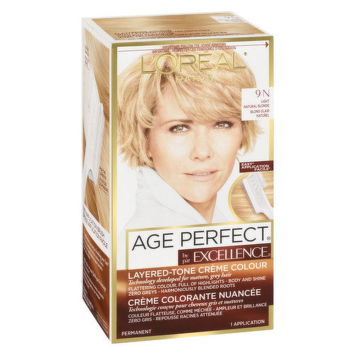 L'Oreal - Excellence Age Perfect Light Natural Blonde 9N