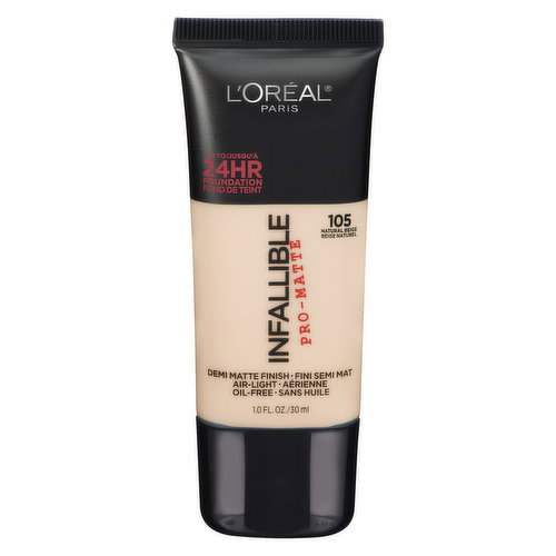 L'Oreal - Infallible Pro-Matte Foundation - Natural Beige