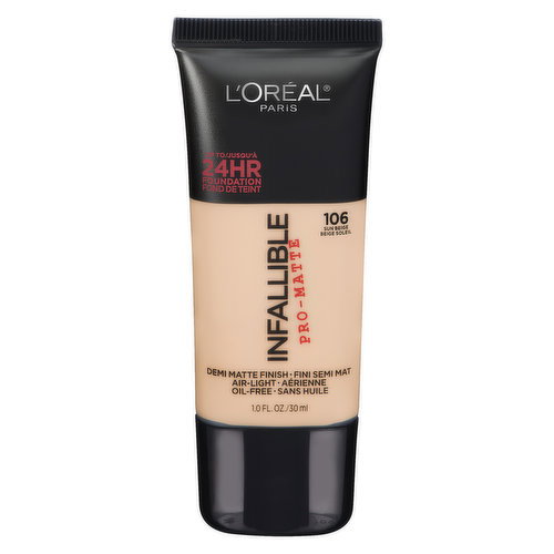 L'Oreal - Infallible Pro-Matte Foundation - Sun Beige