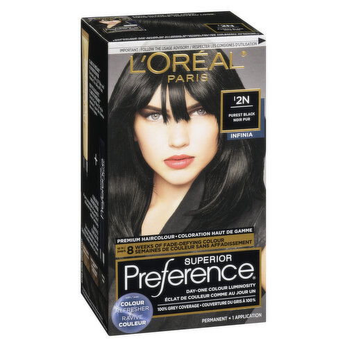 L'Oreal - Superior Preference Infinia 2N Purest Black