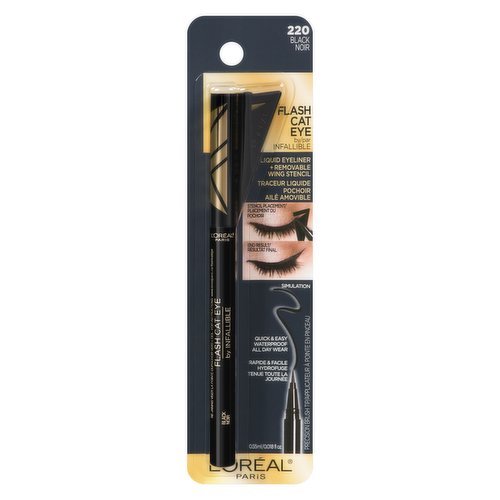 L'Oreal - Eyeliner - Flash Cat Eye 220 Black