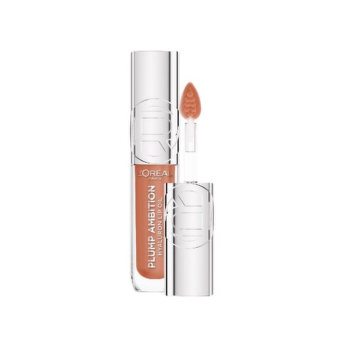 L'OREAL - Plump Ambition Hyaluron Lip Oil - Latte Glace