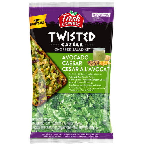 Fresh Express - Salad Kit - Twisted Caesar - Avocado Caesar