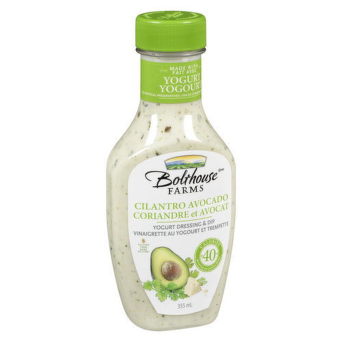 Bolthouse Farms Cilantro Avocado Yogurt Dressing Save On Foods