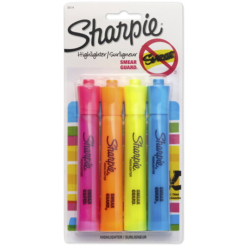 Sharpie - Tank Highlighters - Chisel Tip