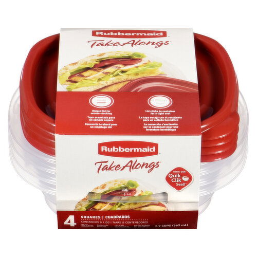 Rubbermaid - Take Alongs - Sandwich Square