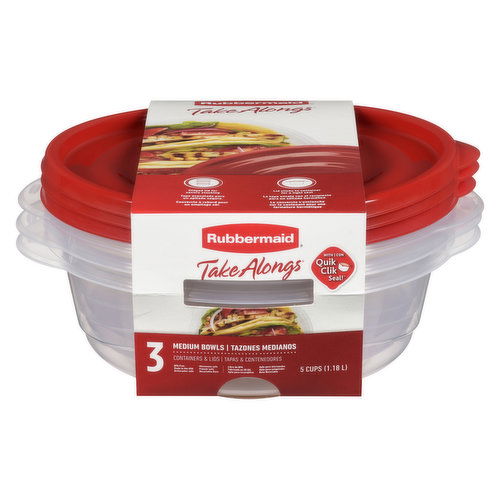 Rubbermaid - Rbbrmd Take Alongs 5 Cup Round