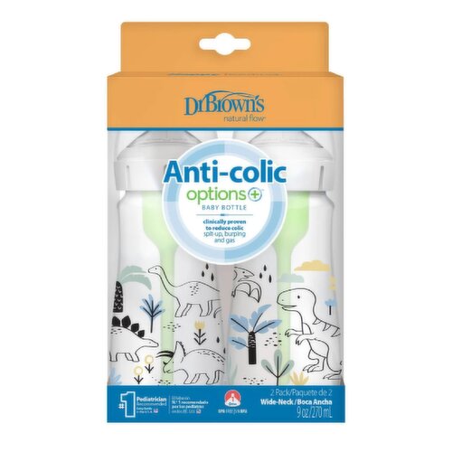 Dr. Browns - Options+ Wide Neck Baby Bottle