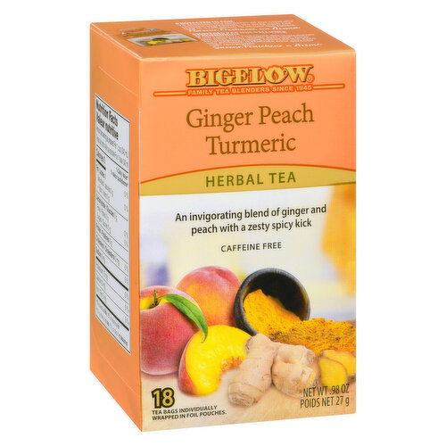 Bigelow - Tea Ginger Peach Turmeric