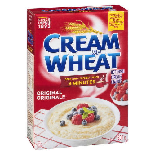 Cream of Wheat - Original Hot Cereal Stove Top 3 Minutes