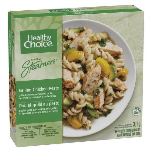 Healthy Choice - Gourmet Steamers Grilled Chicken Pesto Frozen Meal