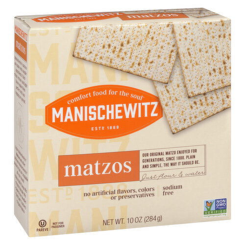 Manischewitz - Matzos Unsalted