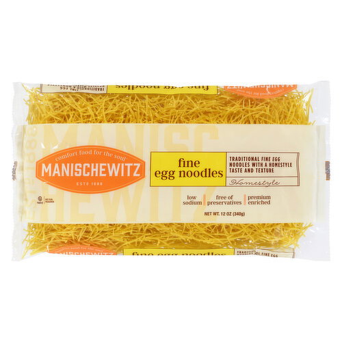 Manischewitz - Fine Egg Noodles