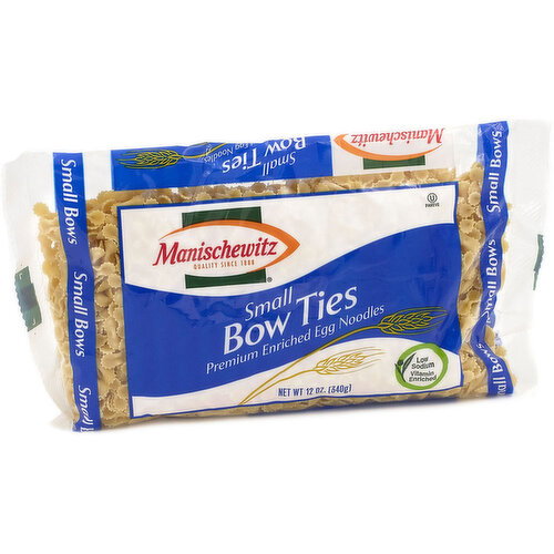 Manischewitz - Small Bow Ties Egg Noodles