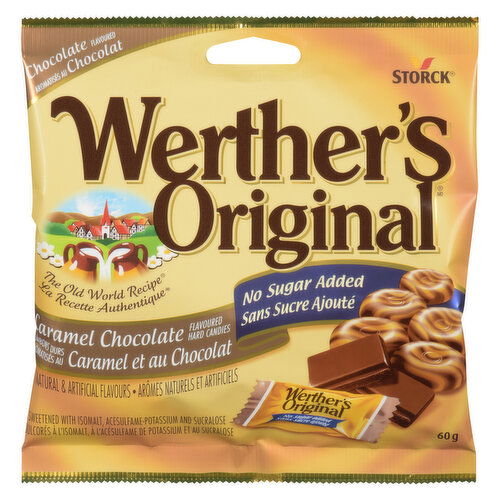 Werther's - Original Caramel Chocolate No Sugar Added