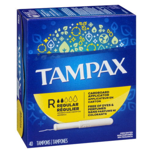 Tampax - Tampons Regular Unscented