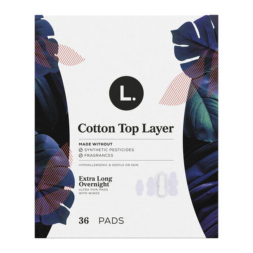 L. - Overnight Pad, Ultra Thin, Extra Long