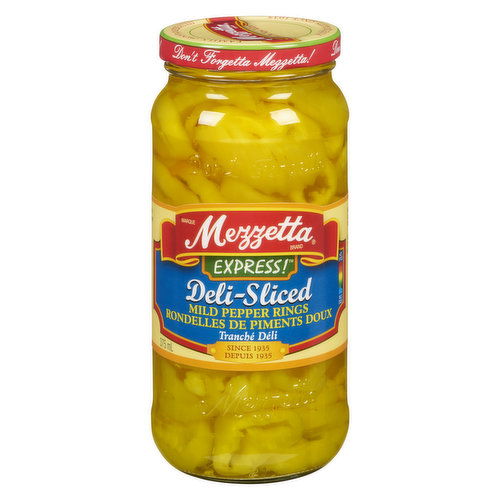 Mezzetta - Deli-Sliced Mild Pepper Rings