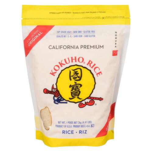 KOKUHO - Medium Grain Rice